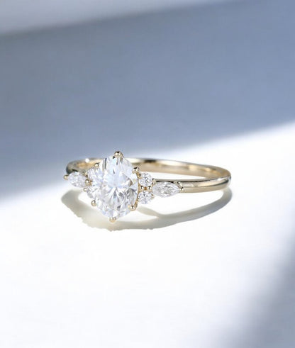 Moissanite Ring