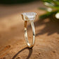 1.50 ct Five Stone Emerald Cut Lab Grown Diamond Engagement Ring