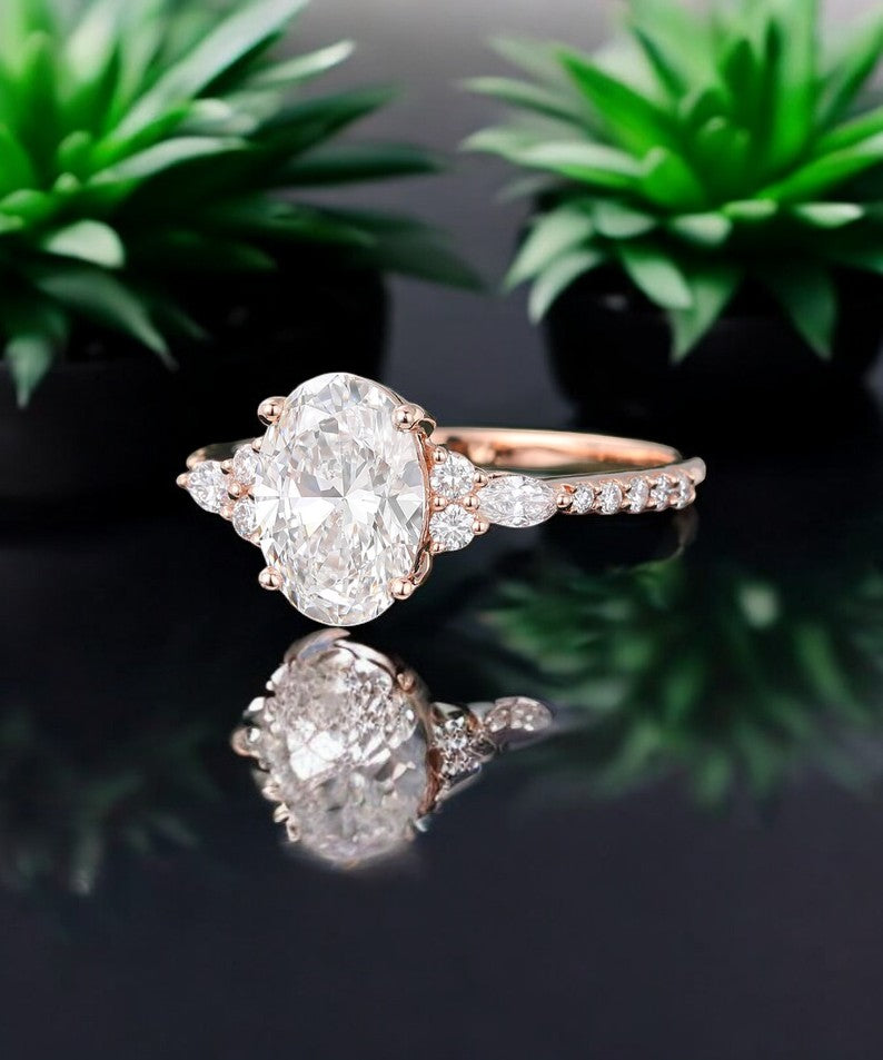 Moissanite Ring