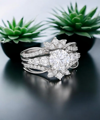 Moissanite Ring