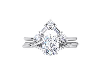  Moissanite Ring 