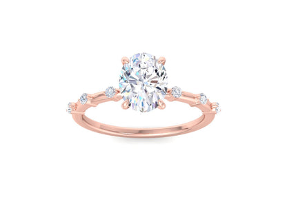 Moissanite Ring