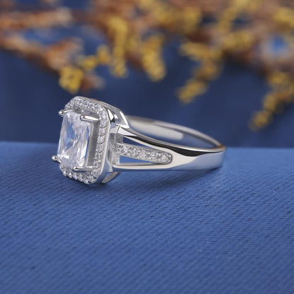 Moissanite Ring