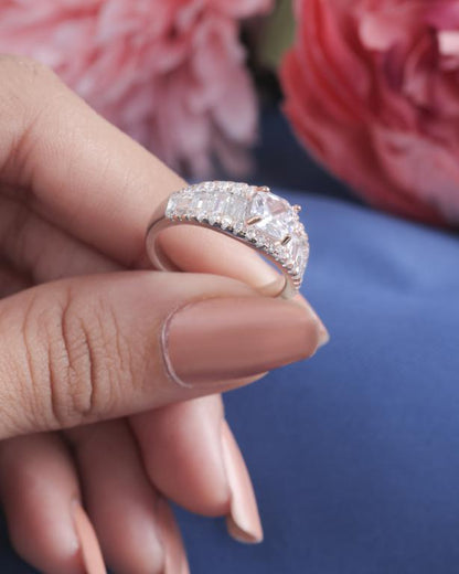 Moissanite Ring