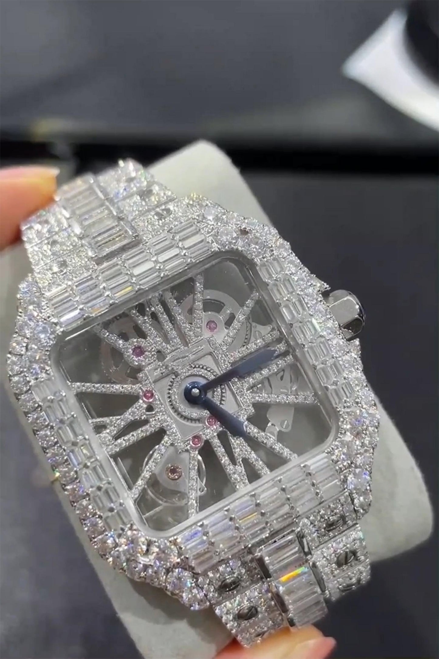 Moissanite watch