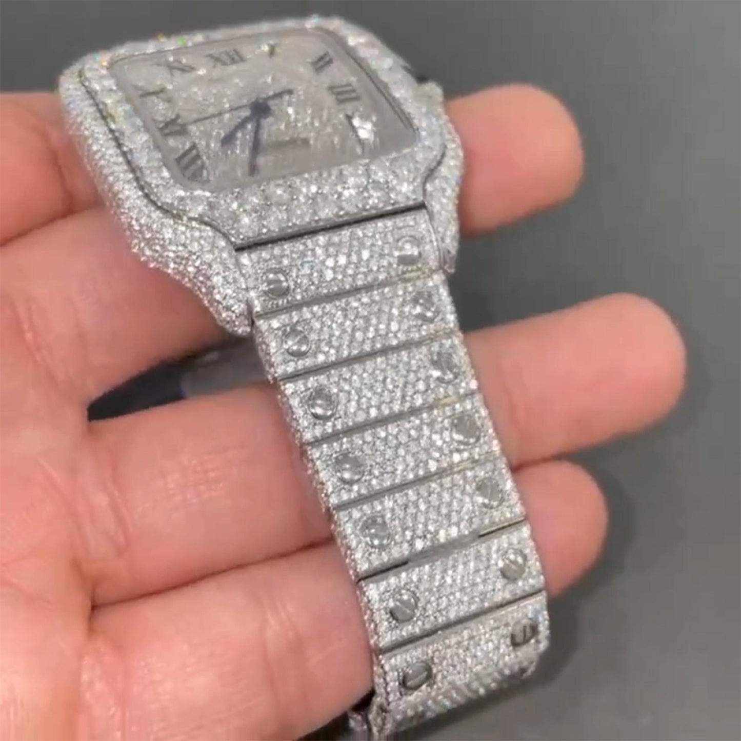 Moissanite watch