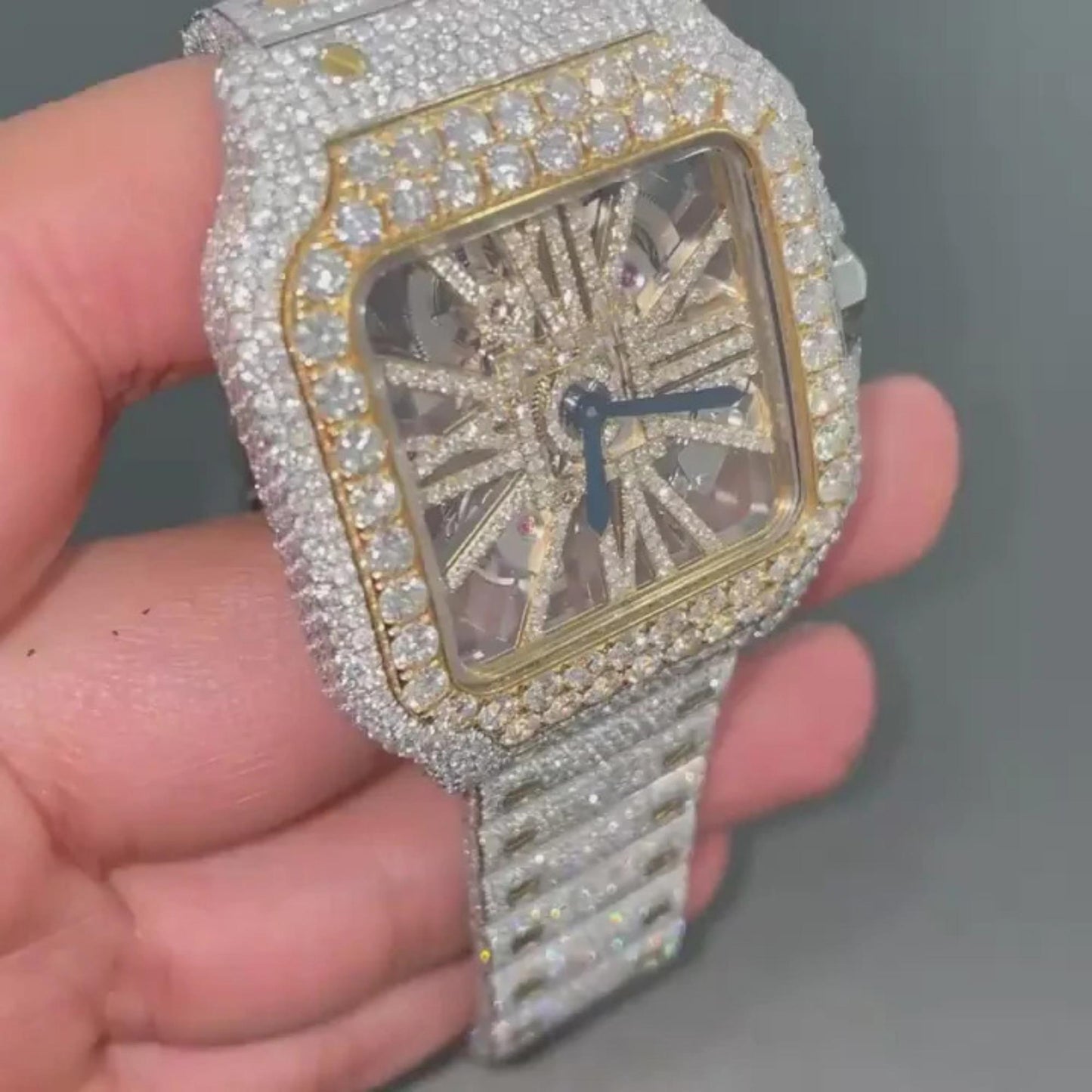 Moissanite watch