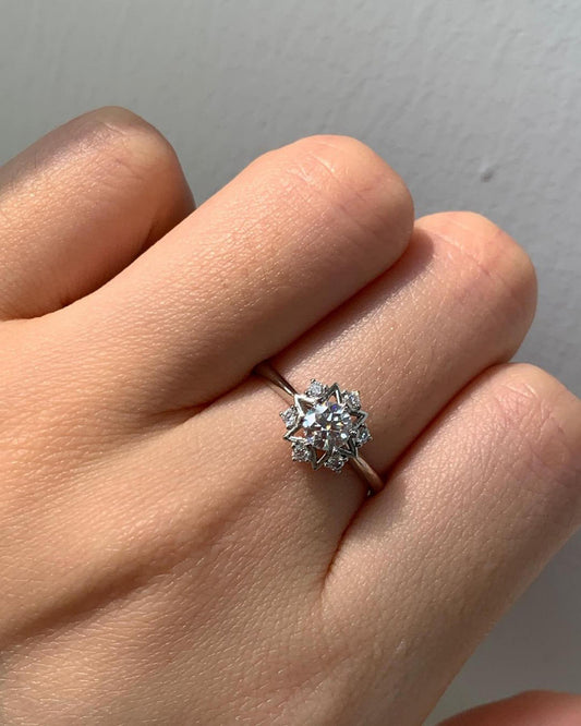 Moissanite Ring