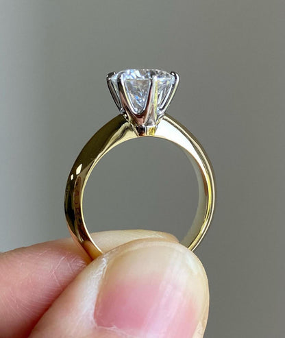 Moissanite Ring