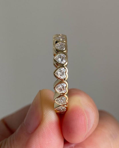 Moissanite Band