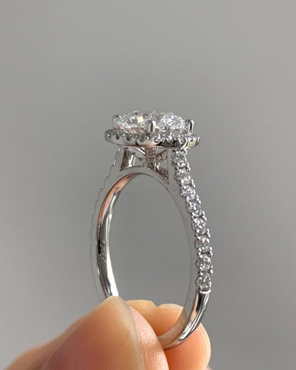 Moissanite Ring