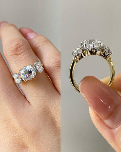  Moissanite Ring