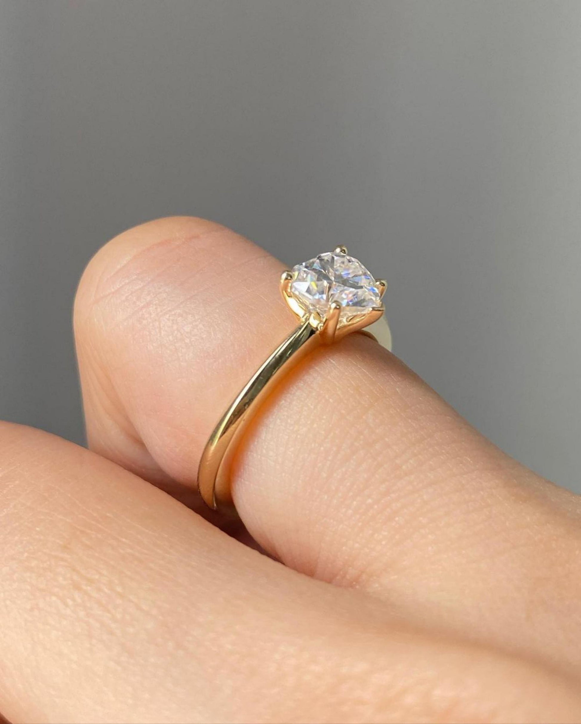 Moissanite Ring