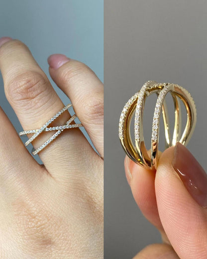 Moissanite Ring