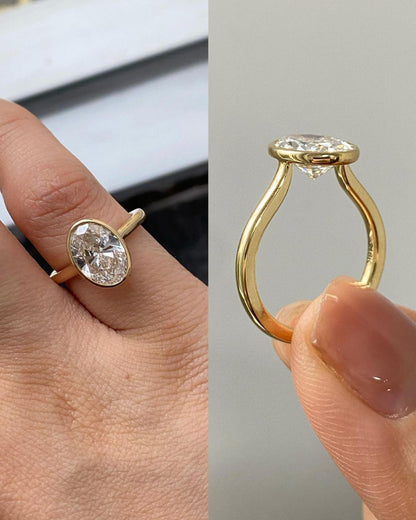 Moissanite Ring