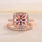 Morganite Ring set