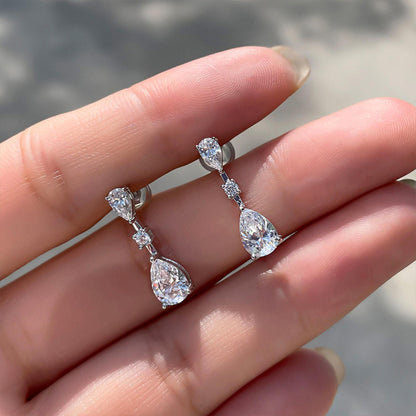 Pear Cut Earring 