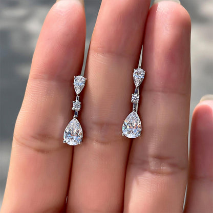 Moissanite Earring