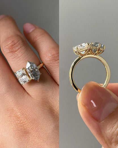  Moissanite Ring