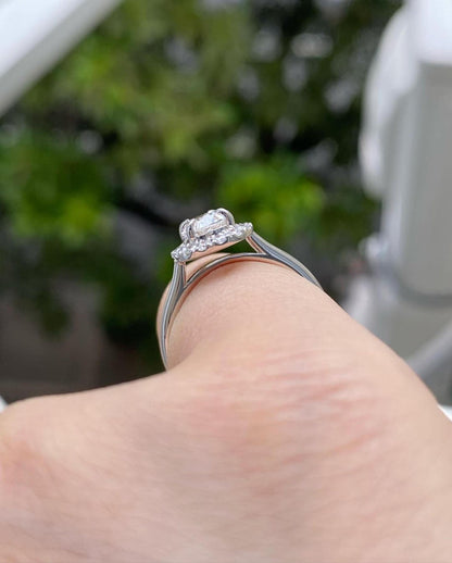 Moissanite Ring