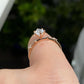 Moissanite Ring