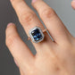 blue diamond ring