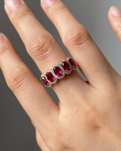 Ruby Wedding Band