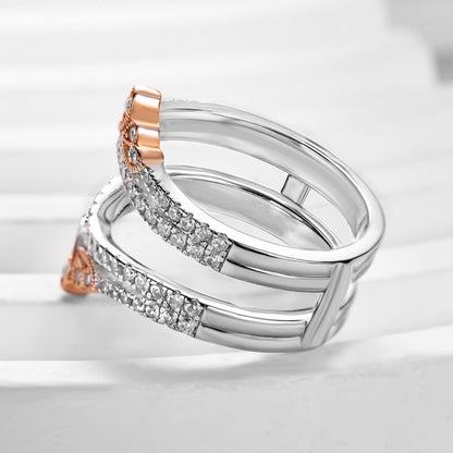  Moissanite Ring
