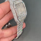 Moissanite watch | diamond watch | iced out watch | hip hop watch