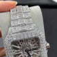 Moissanite watch | diamond watch | iced out watch | hip hop watch