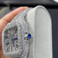 Moissanite watch | diamond watch | iced out watch | hip hop watch