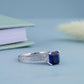 blue diamond ring