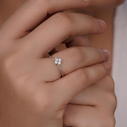  Moissanite Ring 