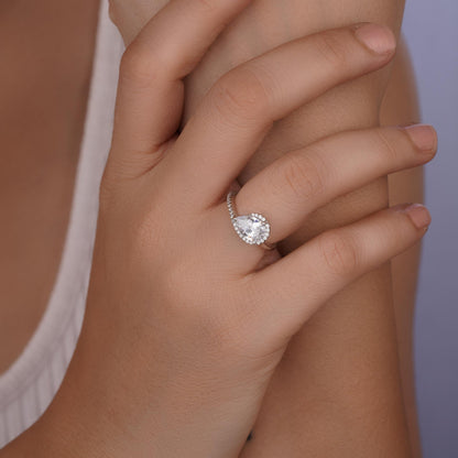 Moissanite Ring