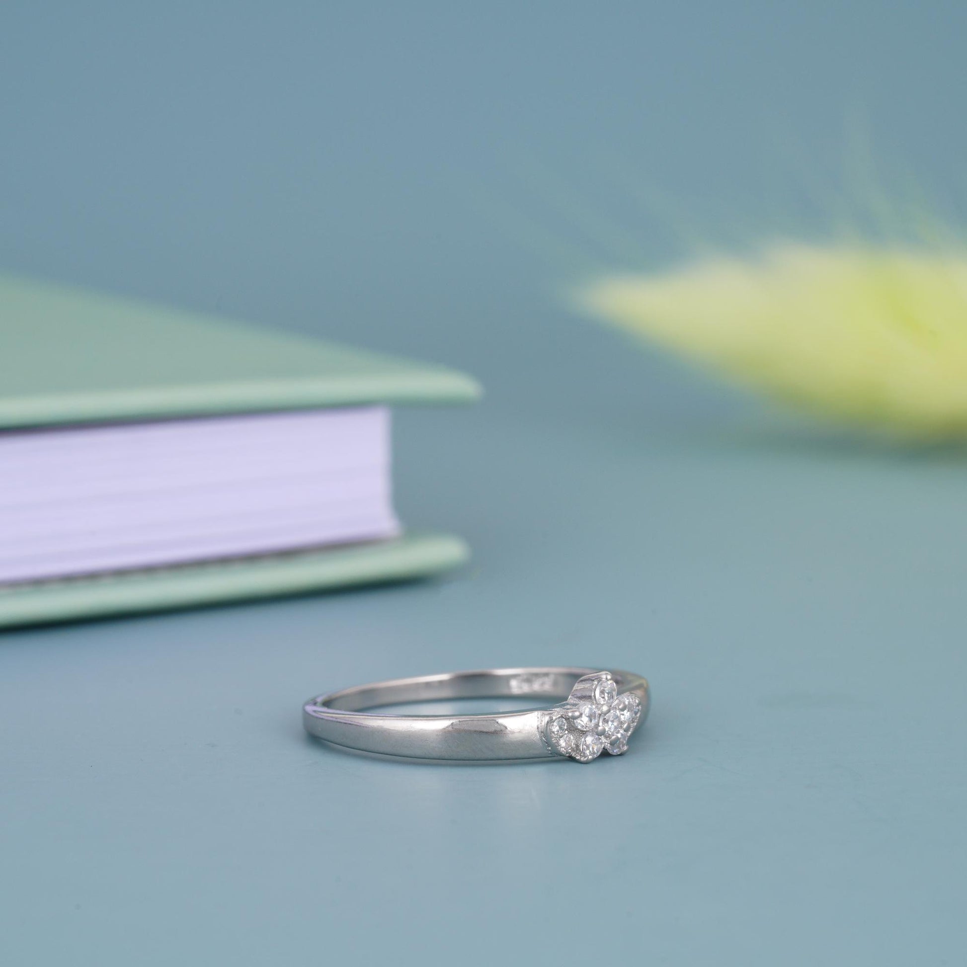 simple silver ring