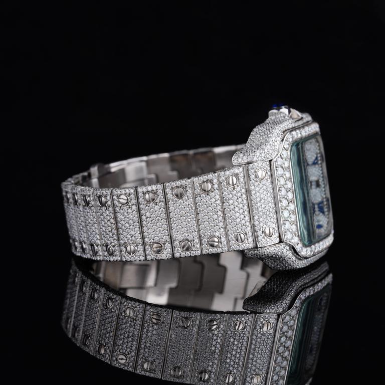 Moissanite watch