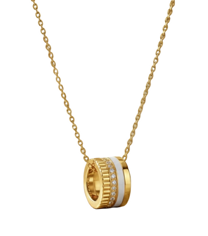 Lab-Grown Chain Necklace 14K Gold Pendant Necklace