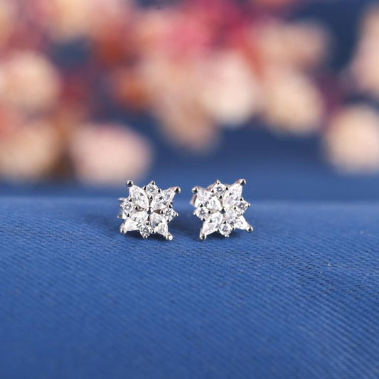 Moissanite Earrings 