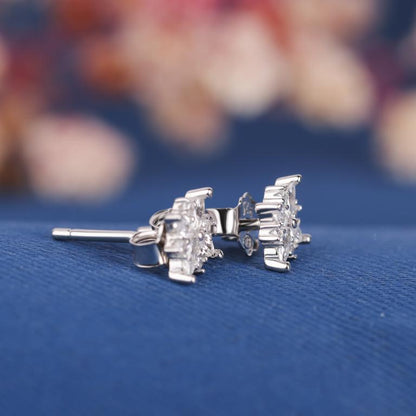 Round Cut Earrings 
