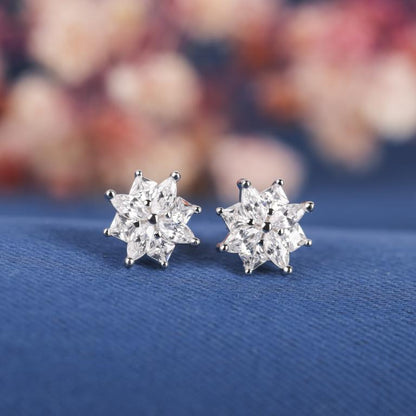 Baguette Cut Earrings  