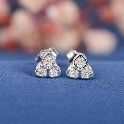 Round Cut Earrings 