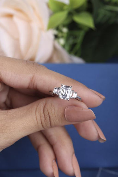 Moissanite Ring