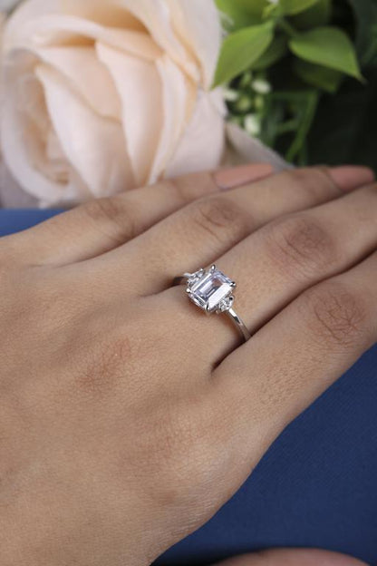  Moissanite Ring