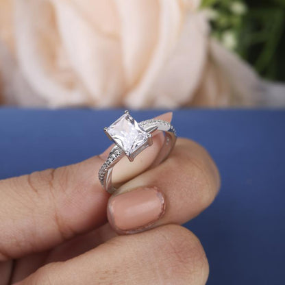 Moissanite Ring