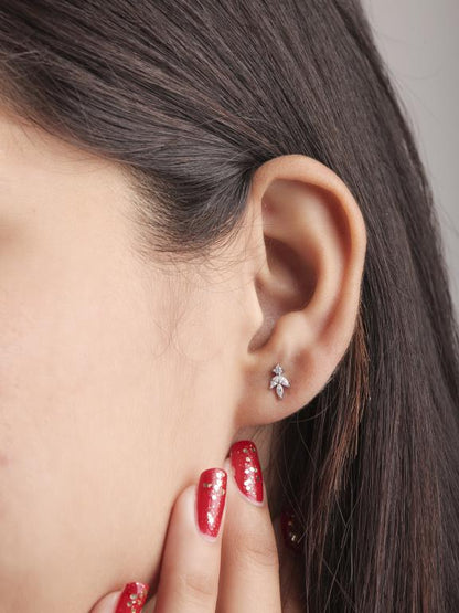 Round Cut Earrings 