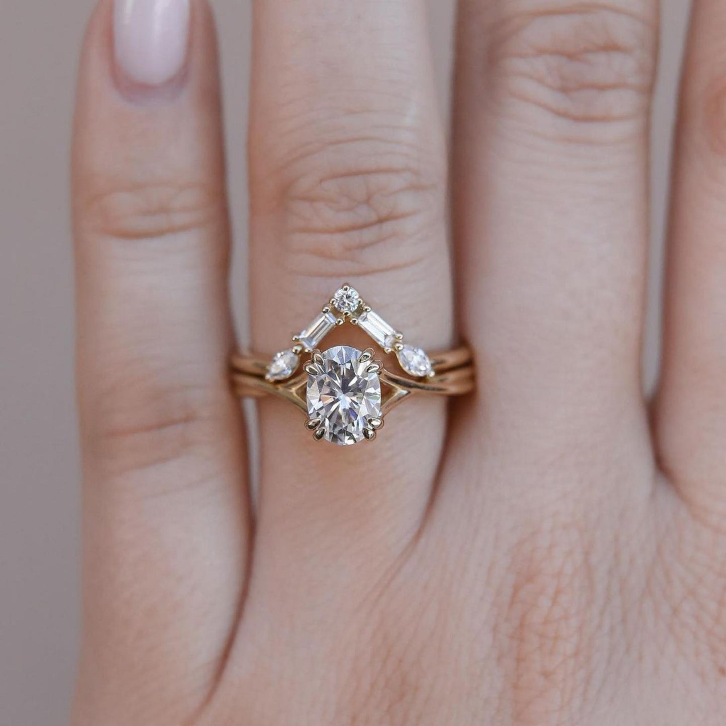 gold engagement ring