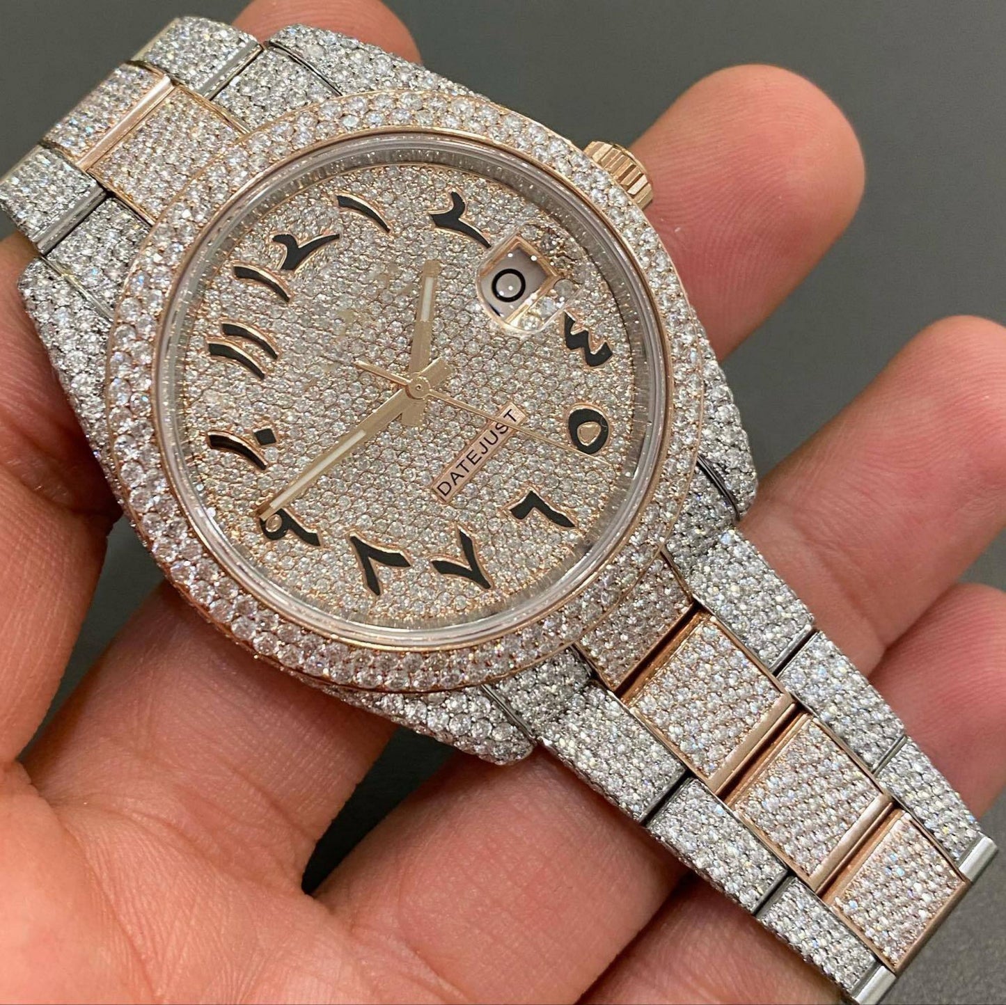 Moissanite watch | diamond watch | iced out watch | hip hop watch | luxury watch | iced out | automatic watch | watches for men | watch