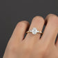 1.35 ct Oval Lab-Grown Diamond Ring | 14K Gold