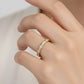 14K Solid Gold Moissanite Eternity Band – Elegant Wedding Ring