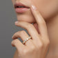 14K Gold Half-Eternity Band | Lab-Grown Diamonds